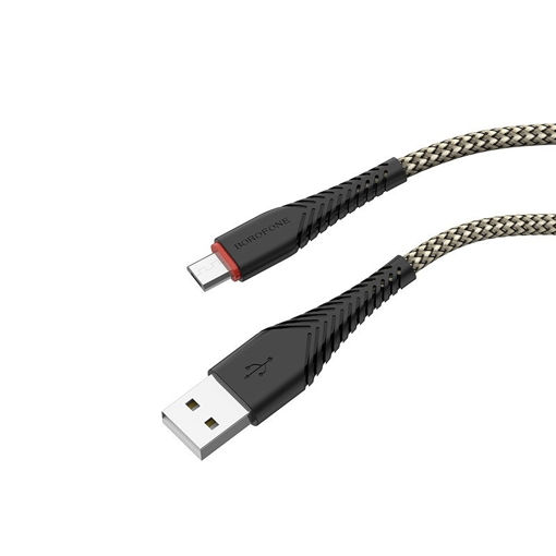 تصویر از کابل تبدیل USB به میکرو USB مدل BX10